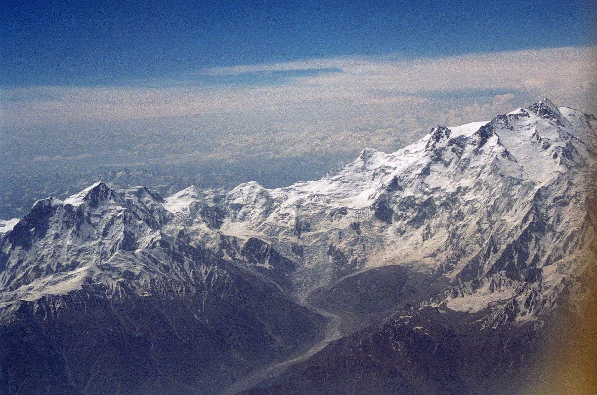 09 Chongra Peak, Rakhiot Peak, Nanga Parbat Rakhiot Face And Fairy Valley On Flight From Islamabad To Skardu The flight from Islamabad to Skardu has a spectacular view of the Nanga Parbat massif, all the way from the Chongra peak on the left to the East Peak, North Peaks and Summit of Nanga Parbat above the Diamir Face.